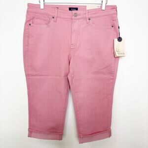 NWT NYDJ Women's Marilyn Cropped Cuff Jeans 12P